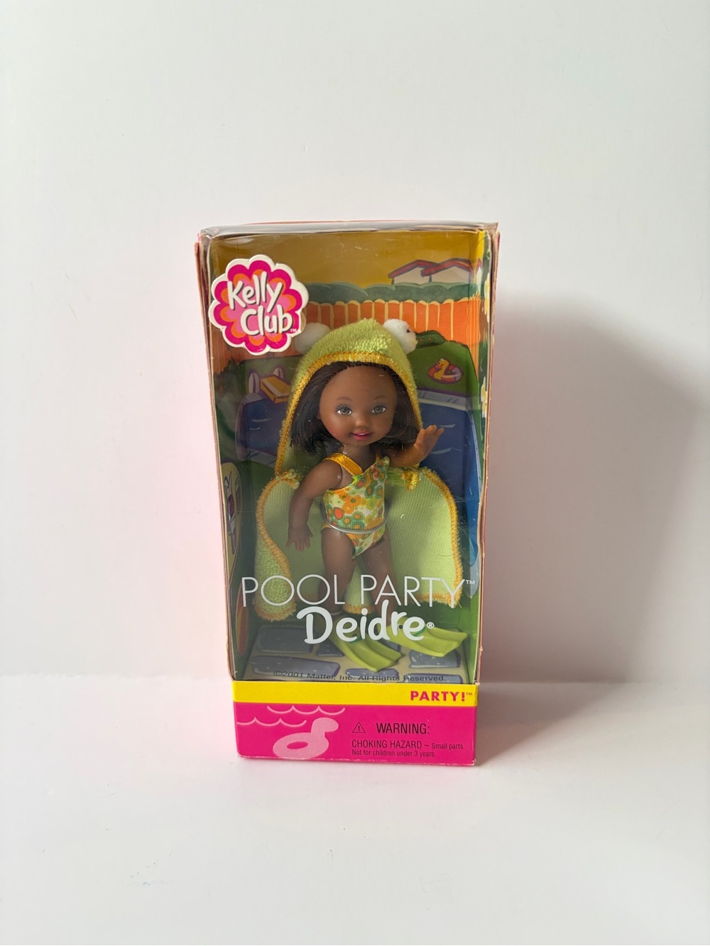 NIB Barbie Kelly Club Pool Party Deidre Doll